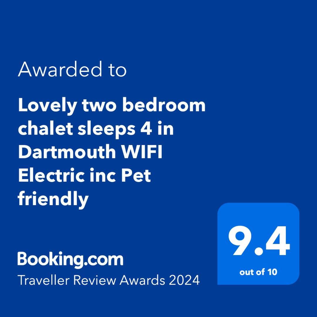 Caldon Holiday Chalet Sleeps 4 In Dartmouth Wifi Electric Inc Pet Friendly المظهر الخارجي الصورة
